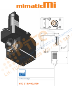 Ụ dao dùng cho máy CNC Mimatic VSC 315/400/500