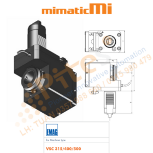 Ụ dao dùng cho máy CNC Mimatic VSC 315/400/500