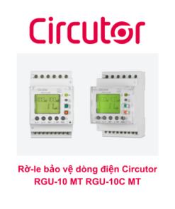 Rờ-le bảo vệ dòng điện Circutor RGU-10 MT RGU-10C MT