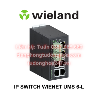 Bộ chuyển mạch IP WIELAND WIENET UMS 6-L