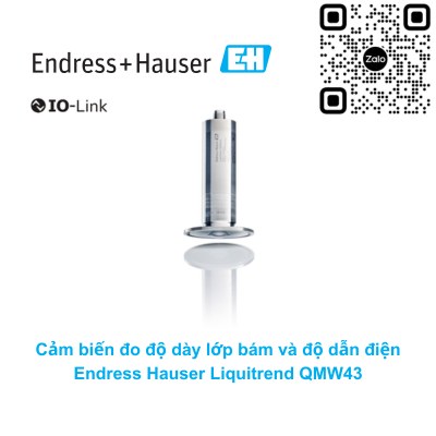 Cảm biến đo độ dày lớp bám và độ dẫn điện Endress Hauser QMW43-AA8N13EJ