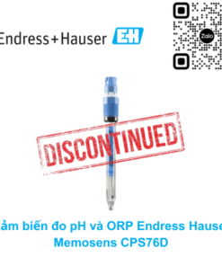 Cảm biến đo pH và ORP Endress Hauser Memosens CPS76D