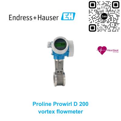 Lưu lượng kế Vortex Endress Hauser 7D2C1H-AAACCADAABAASKA1+LA